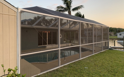 Garage Door Screens that Let the Breeze In and the Bugs Out