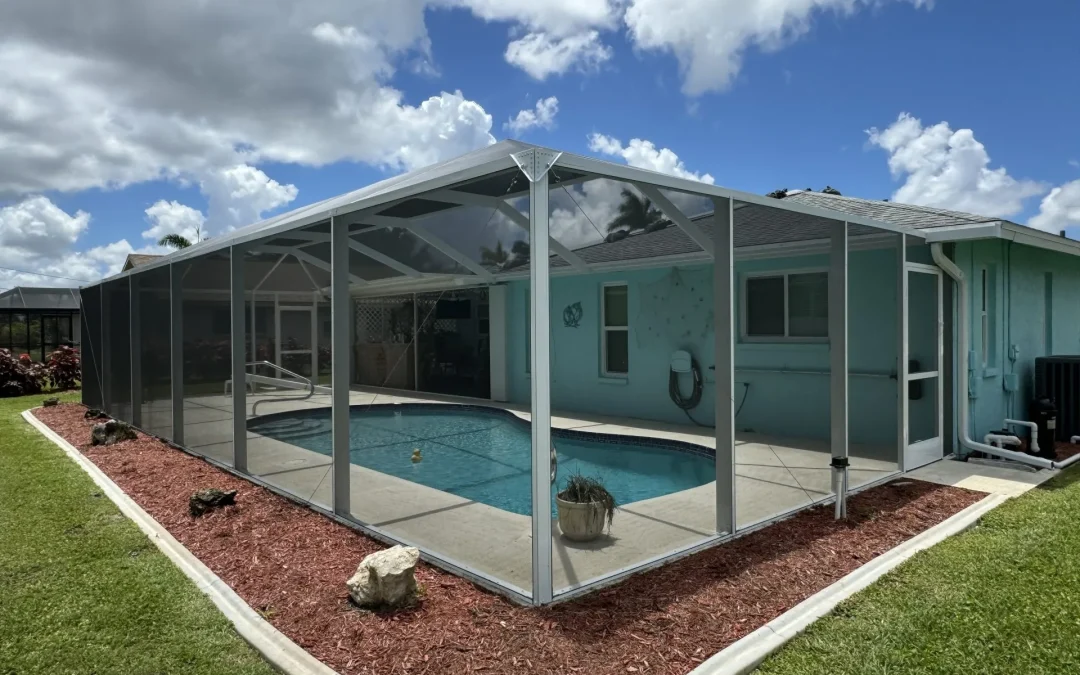 Pool Cage Painting Guide When to Repaint Prep Steps and Durable Finish Options