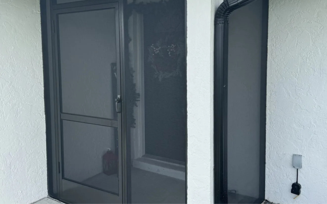 Upgrade Your Front Entryway Screening to Enhance Curb Appeal and Keep Bugs Out